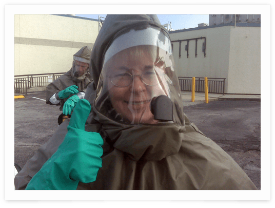 Bonnie McIntosh at HazMat